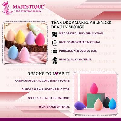 MAJESTIQUE Makeup Blender Sponge Twin Pack - 1's - Face Brush