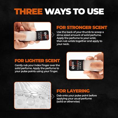 Beardo Whisky Smoke Solid Perfume 10 gm - Men Perfumes (Edt/Edp)