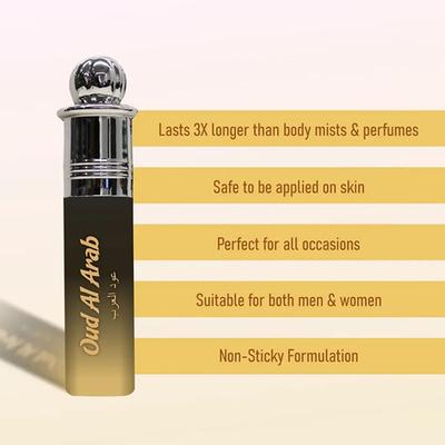 St. John Oud Al Arab Perfume 8 ml - Men Deodorants/Roll-Ons