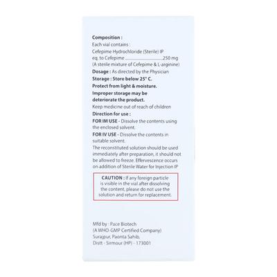 MAGNAPIME 250mg Injection 1's - Bacterial Infections-Cep