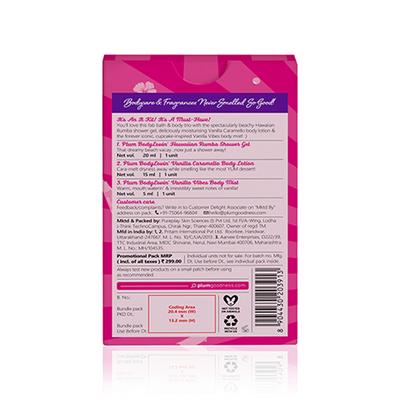 Plum Bodylovin The Bath and Body It Kit Trio Shower Gel Body Lotion Body Mist 40 ml - Bath Kits & Sets