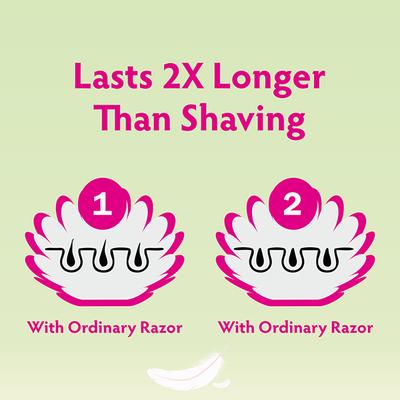 Vi-John Women Feather Touch Hair Removal Cream - Aloevera & Cucumber - 40gm each 6's - Lotions & Creams