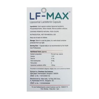 LF MAX Capsule 30's - Supplements-Sup