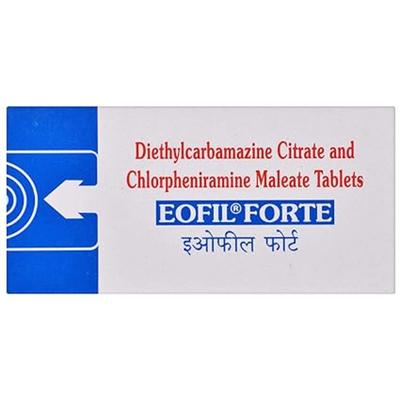 Eofil Forte Tablet 10'S - Parasitic Worms-Ant