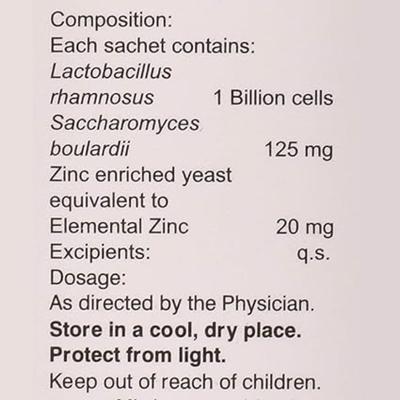 DAROLAC Z Sachet 2gm - Diarrhoea-Ant