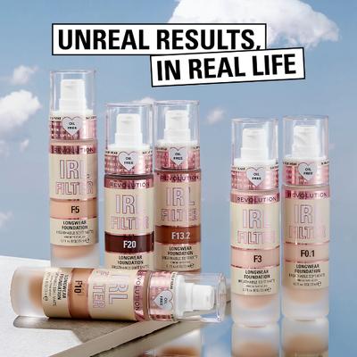 Makeup Revolution Irl Filter Longwear Foundation F3 23 ml - Foundation