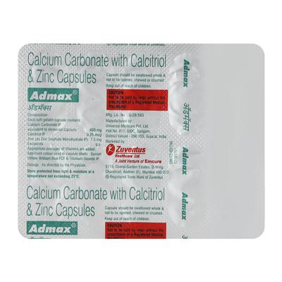 Admax Capsule 10'S - Supplements-Cal