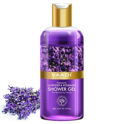 Vaadi Herbals Shower Gel - Heavenly Lavender & Rosemarry 300 ml - Shower Gels & Body Wash