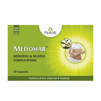 Pravek Medohar Capsules 30's - Speciality Medicines