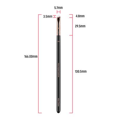 Miss Claire M46 - Fine Angled Eyeliner Brush (Rose Gold) 1's - Eye Brush