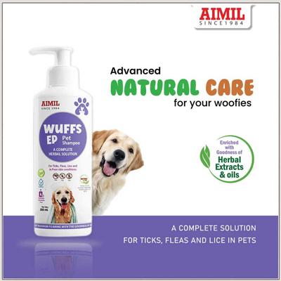 AIMIL Wuffs EP PET Shampoo 200 ml - Pet Healthcare