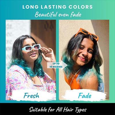 2.Oh! Semi Permanent Hair Color - Aqua Marine 100 ml - Crème