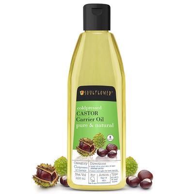 Soulflower Coldpressed Castor Oil 225ml - Hair Oils