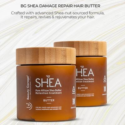 Beauty Garage Shea Retention Butter 250 ml - Hair Masks & Packs