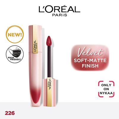 L'Oreal Paris Chiffon Signature Liquid Lipstick, 226 Sink In 7 ml - Liquid Lipsticks