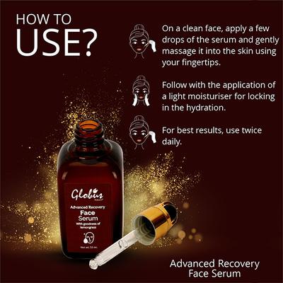 Globus Naturals Advanced Recovery Face Serum 50 ml - Face Serum