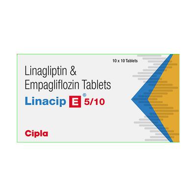 LINACIP E 5/10 Tablet 10's - Diabetes-Ant