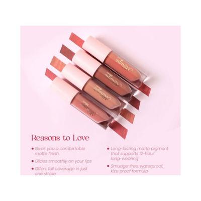 Milagro Beauty Liquid Matte Lipstick Joy 5 ml - Liquid Lipsticks