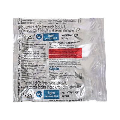 PYLOKIT AC 1GM Combi Kit 6's - H.Pylori Infection