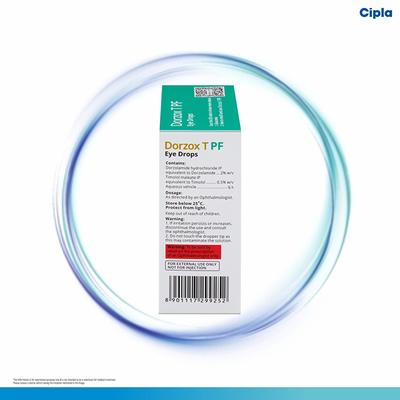 DORZOX T PF Eye Drops 5ml - Glaucoma-Ant