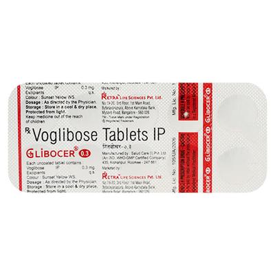GLIBOCER 0.3 Tablet 10's - Diabetes-Ant
