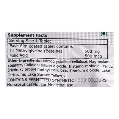 Folmet NM Tablet 10'S - Supplements-Vam