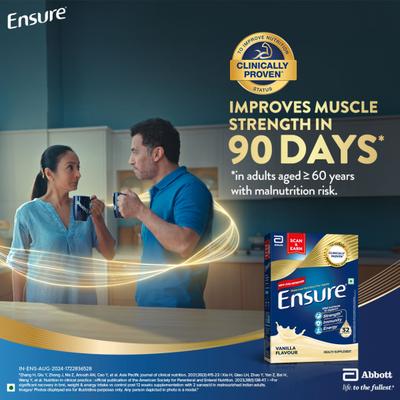 Ensure Powder - Vanilla Flavour 200 gm (Refill Pack) - Daily Health Drinks