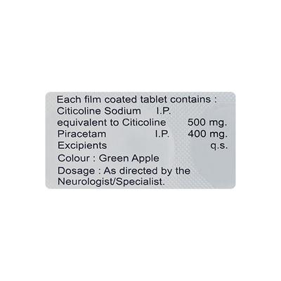 Oxilin P 400mg Tablet 10'S - Nootropics And Neurotrophics