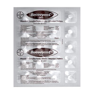 BECOZYM C FORTE Tablet 20's - Supplements-Vam