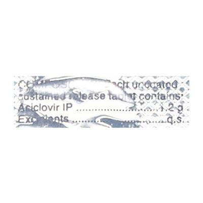 Ocuvir SR 1.2Gm Tablet 3'S - Viral infections-Ant