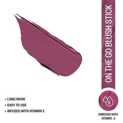 Insight Cosmetics On The Go Blush Stick Purple 7 gm - Blushes