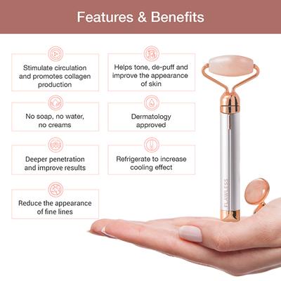 Flawless Finishing Touch Contour Facial Roller & Massager - Hair Removal Accessories
