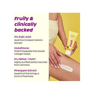 PLIX Pineapple 3% Kojic Acid Cream for Intimate Hygiene, Unisex 50 gm - Skin-Treatment