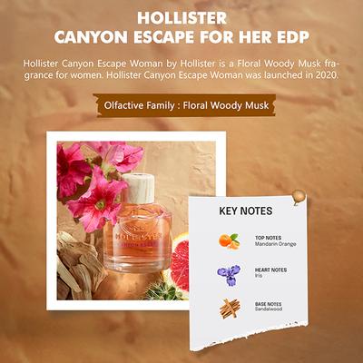 Hollister Canyon Escape For Her Eau De Parfum 100 ml - Women Perfumes (Edt/Edp)