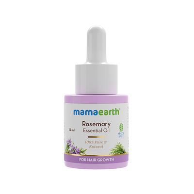 Mamaearth Rosemary Essential Oil for Hair Growth, 100 Percent Pure and Natural 15 ml - Essential Oils