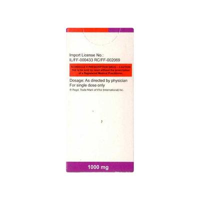 FERINJECT 1000 Injection 20ml - Iron Supplement/Anaemia-Vma