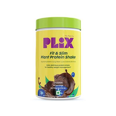 Plix The Plant Fix Fit & Slim Smoothie For Healthy Weight Management And Metabolism 500 gm - Weight Loss
