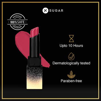 SUGAR Cosmetics Nothing Else Matter Longwear Lipstick - 29 Pink Up (Raspberry Pink) 3.5 gm - Lipsticks