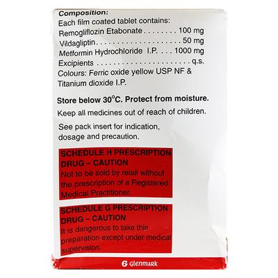 REMO MV 1000 Tablet 10's - Diabetes-Ant