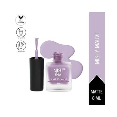 Streetwear Nail Enamel (Matte) - Misty Mauve 8 Ml - Nail Polish