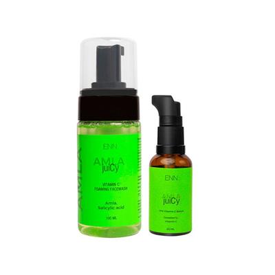 ENN Juicy Face Wash And 17 Percent Vitamin C Serum kits 130 ml - Facial Kits