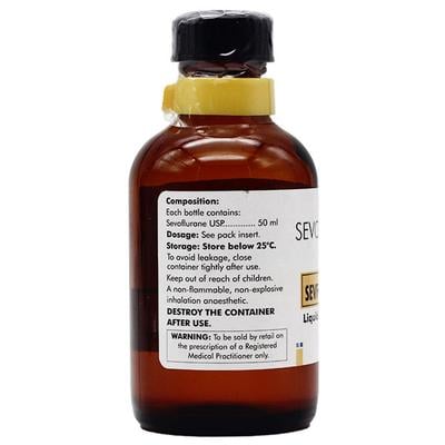 SEVFURANE 50 Liquid For Inhalation 50ml - Anaesthesia General