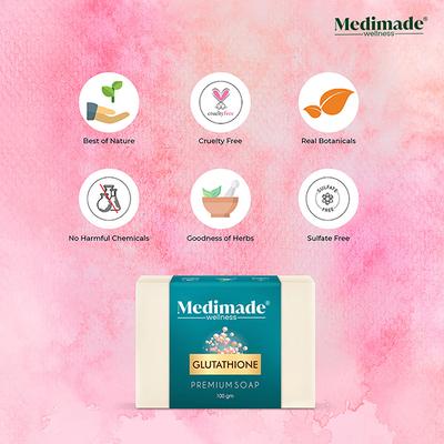 Medimade Glutathione Premium Soap 100 gm - Soaps