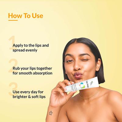 Fixderma Lip Balm with Vitamin C and Vitamin E, Lip Balm for Dark Lip, Lip Gloss, Lip Balm for Unisex 15 ml - Lip Balms