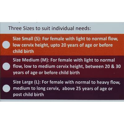 iCare Menstrual Cup, Pink Color-Medium between 20 and 30 Yrs 29 ml - Menstrual Cups