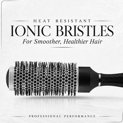 Vega Professional Ceramix Shine Blow Dry Round Hair Brush 43Mm For Men & Women (Vpphb-03) - Hair Brushes