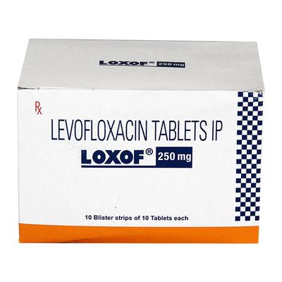 Loxof 250mg Tablet 10'S - Bacterial Infections-Qui