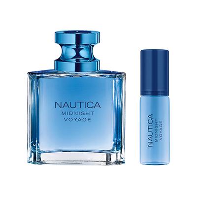 Nautica Midnight Voyage Eau De Toilette Set (50ml + 7ml) 1's - Men Perfumes (Edt/Edp)