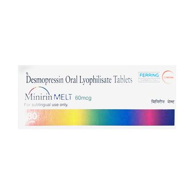 MINIRIN MELT 60mcg Orally Lyophilisate Tablet 30's - Urinary Retention-Diu