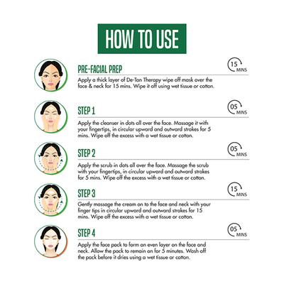 Nature's Essence Facial Kit - Flawless Papaya 60 gm - Facial Kits